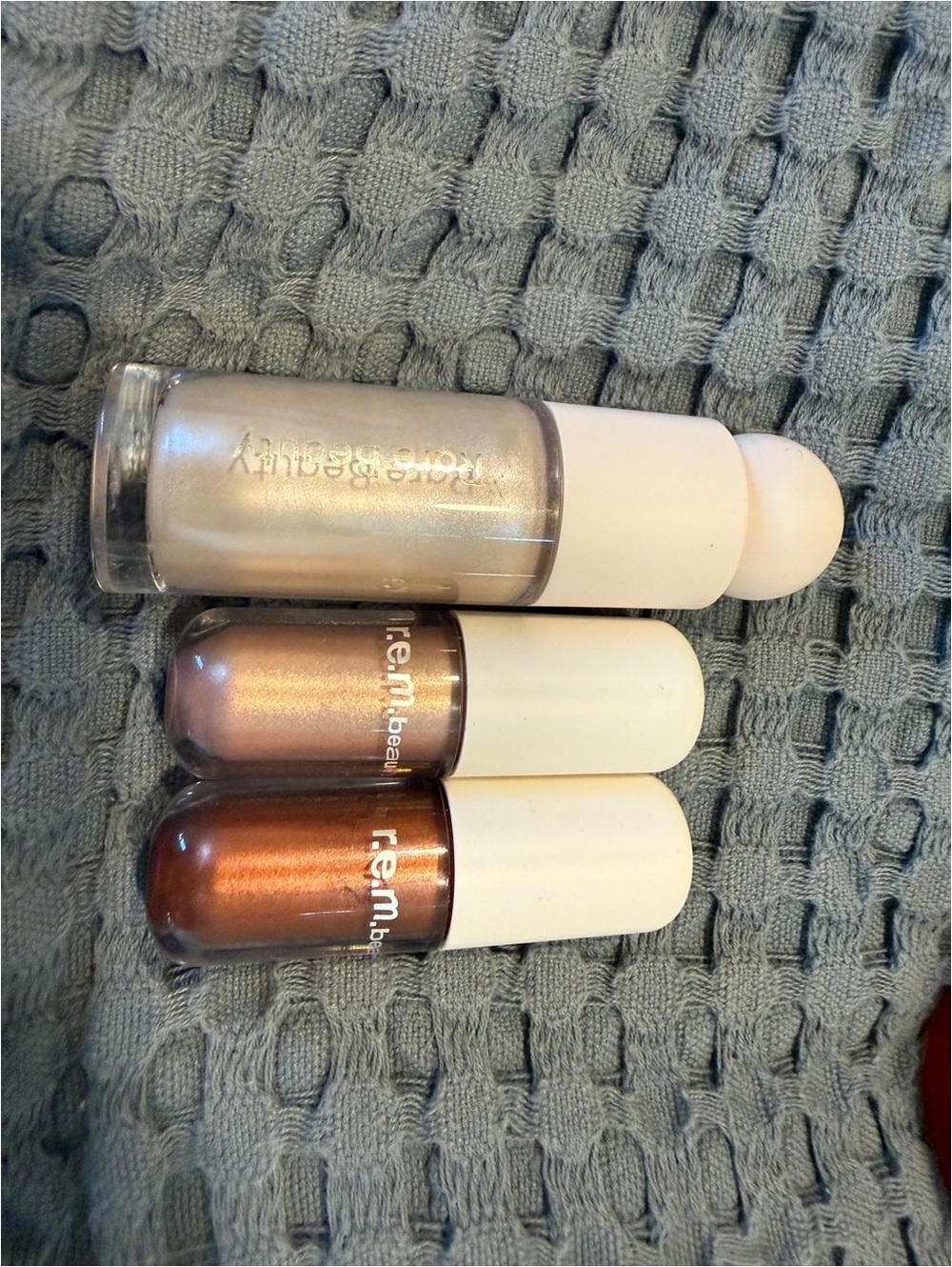 Cream-to-Metal Liquid Eyeshadow Trio — Champagne, Rose Gold, Copper